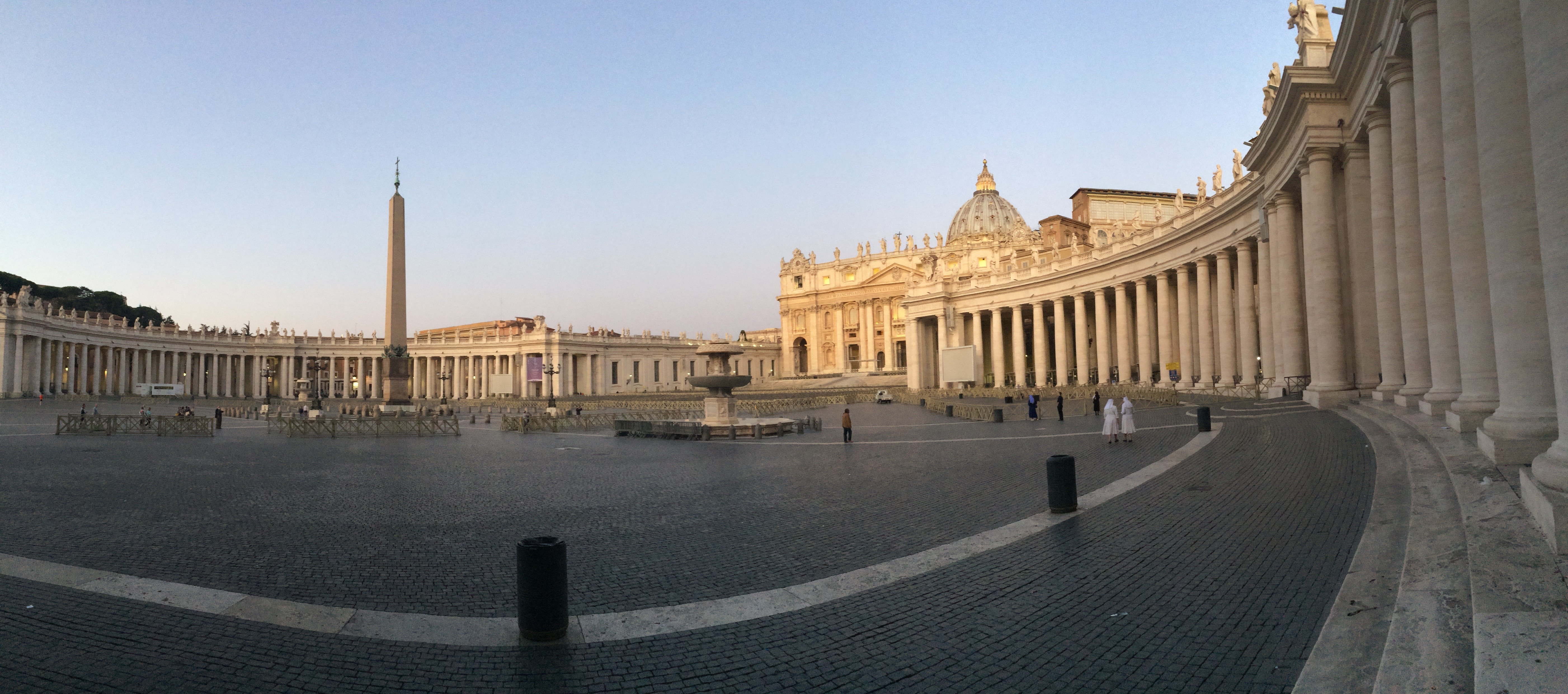Rome and the Vatican viewed from above.
