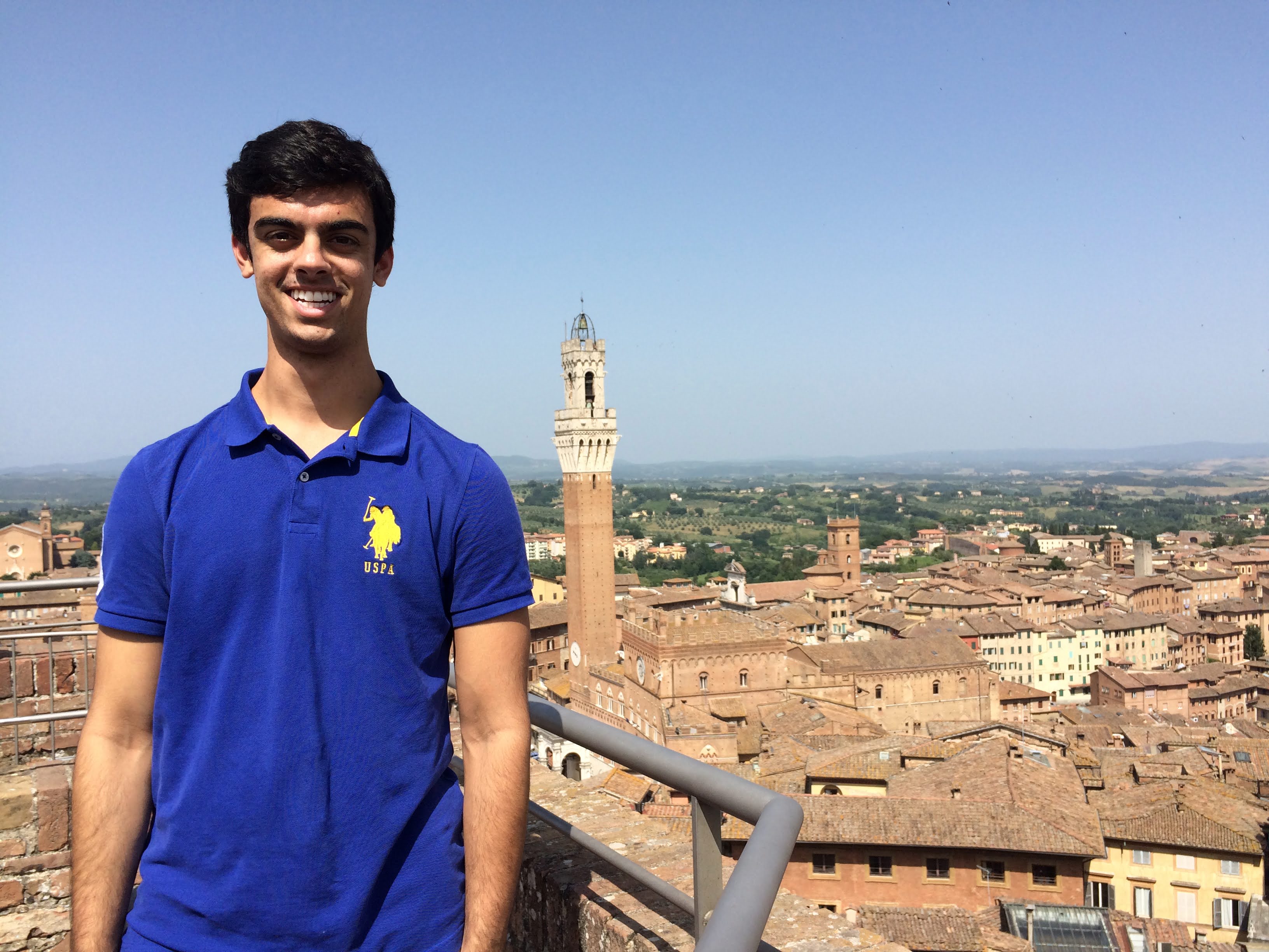 A view across Siena in 2016.