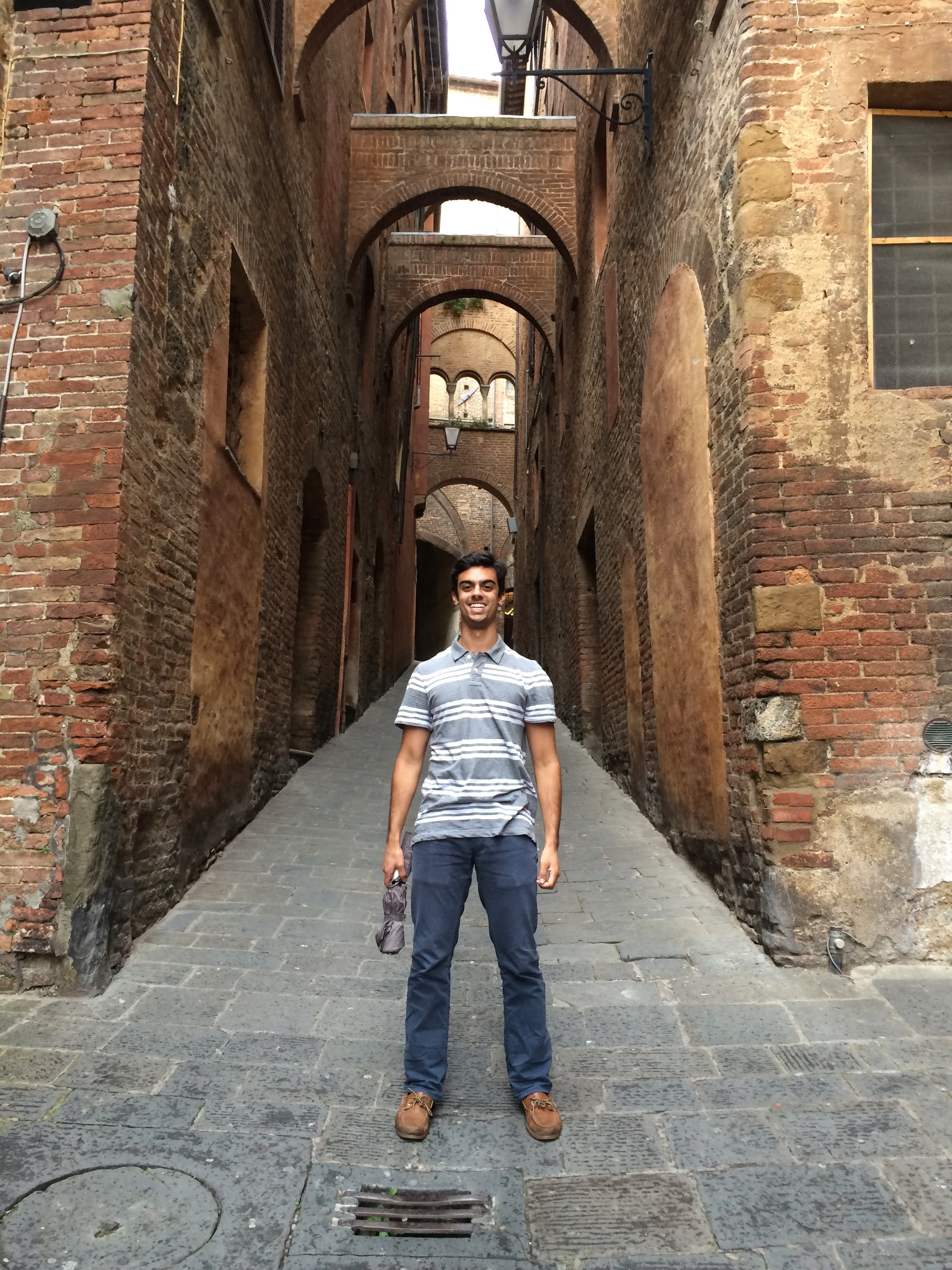 An early photograph from Siena in June 2016.